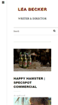 Mobile Screenshot of leabecker.com